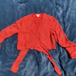 red starred wrap too